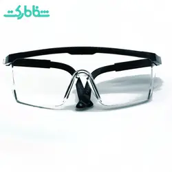 عینک ایمنی فریم مشکی - شفامارکت