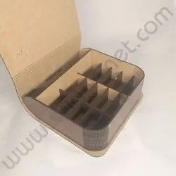 جعبه دمنوش چوبی