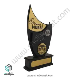 طرح لیزری تندیس رشته پرستاری