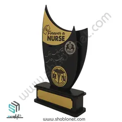 طرح لیزری تندیس رشته پرستاری