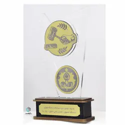 طرح لیزری تندیس رشته حقوق