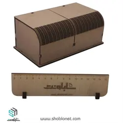 طرح لیزر جعبه ست عروس و داماد