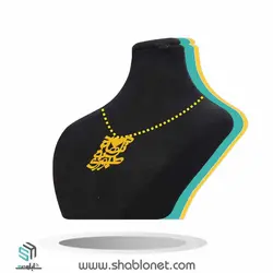 طرح لیزری پلاک طلا طرح 