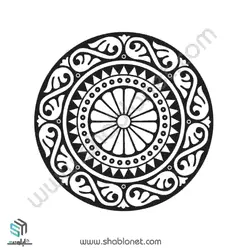 وکتور مشبک دایره‌ای