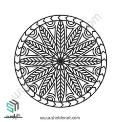 وکتور مشبک دایره‌ای