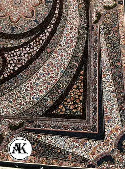 خرید فرش 700 شانه کهکشان سرمه‌ای