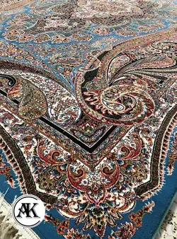 خرید فرش 700 شانه آبتین آبی