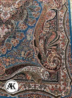 خرید فرش 700 شانه آبتین آبی