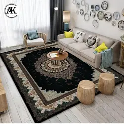 خرید فرش 700 شانه دلاریس سرمه‌ای