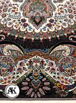 خرید فرش اکریلیک 700 شانه چیچک کرم