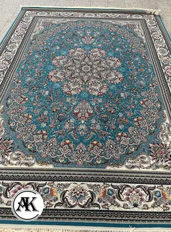 خرید فرش اکریلیک 700 شانه میخک آبی