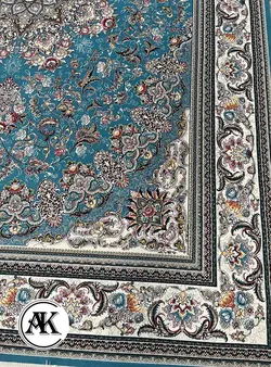 خرید فرش اکریلیک 700 شانه میخک آبی