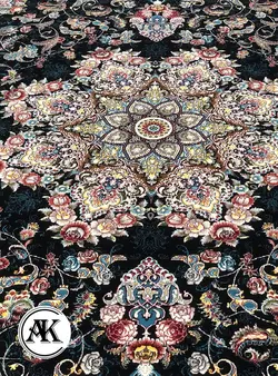 خرید فرش اکریلیک 700 شانه میخک سرمه‌ای