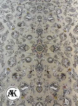 فرش 1200 شانه بنفشه بژ