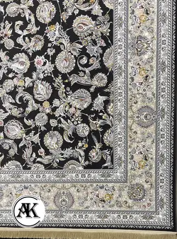 فرش 1200 شانه بنفشه زغالی