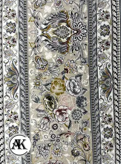 فرش 1200 شانه بنفشه زغالی