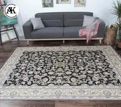 فرش 1200 شانه بنفشه زغالی