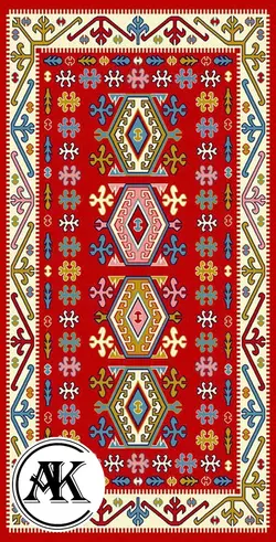 خرید گبه ماشینی کد 10 لاکی