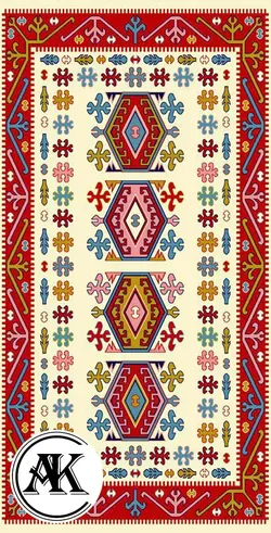 خرید گبه ماشینی کد 10 کرم
