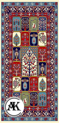 خرید گبه ماشینی کد 42 کرم