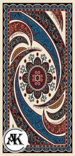 خرید گبه ماشینی کد 70 کرم