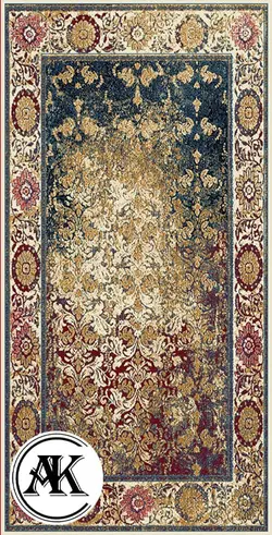 خرید گبه ماشینی کد 74 کرم