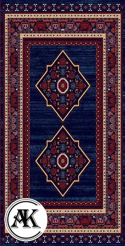 خرید گبه ماشینی کد 94 سرمه‌ای
