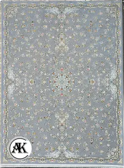 فرش 1200 شانه باغ گل الماسی گل‌برجسته