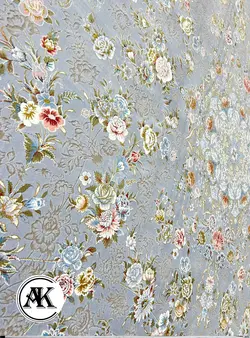 فرش 1200 شانه باغ گل الماسی گل‌برجسته
