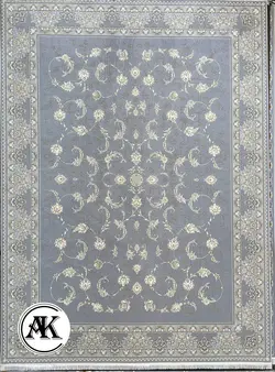 فرش 1200 شانه صدف الماسی گل‌برجسته