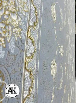 فرش 1200 شانه صدف الماسی گل‌برجسته