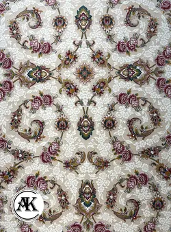 خرید فرش 700 شانه افشان روژا کرم