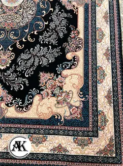 خرید فرش 700 شانه محیا سرمه‌ای
