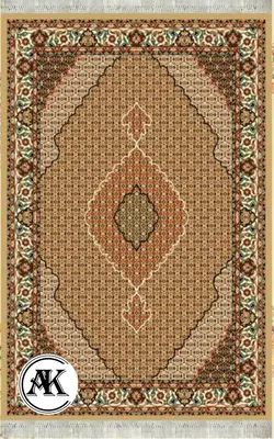 خرید گلیم طرح ریز ماهی بادامی کد 054