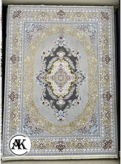 فرش 1200 شانه فرانسوی آتوسا نقره ای