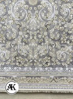 فرش 1200 شانه جازمین نقره ای