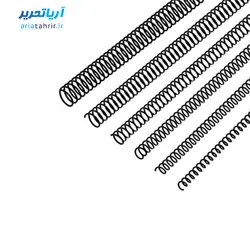 فنر صحافی فلزی مارپیچ شماره 35 نیک بسته 50 عددی