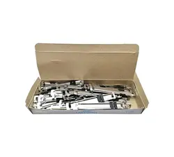 گیره پوشه فلزی واشین بسته 50 عددی