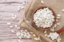 لوبیا سفید مقدار 1 کیلوگرم - آلان عسل