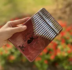 مشخصات، قیمت و خرید کالیمبا مدل K17BR حفره گوزن همراه با کیف - کالیمبا ایران