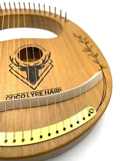 مشخصات، قیمت و خرید چنگ رومی کوکو 16 سیم رنگ نسکافه ای - کالیمبا ایران