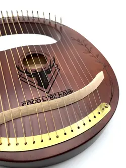 مشخصات، قیمت و خرید چنگ رومی کوکو 16 سیم رنگ فندوقی - کالیمبا ایران