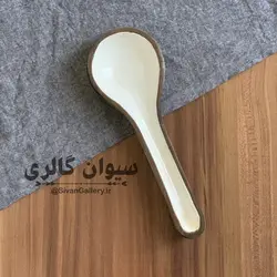 قاشق بزرگ سرامیکی سایز دو
