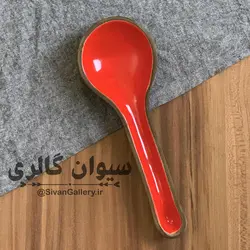 قاشق بزرگ سرامیکی سایز دو