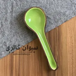 قاشق بزرگ سرامیکی سایز دو