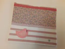 پوشه زیپ‌دار طرح پرنده