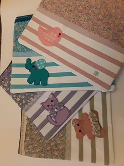 پوشه زیپ‌دار طرح فیل