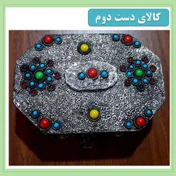 جعبه جواهرات فلزی (کالای دست دوم) کد 1502