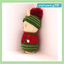 عروسک بافتنی خرگوش (کالای دست دوم) کد 6004