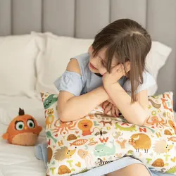 روبالشی ابریشم مالبری کودک GREEPLE JUNIOR